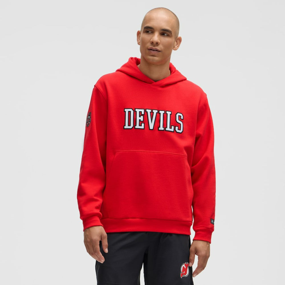 New Jersey Devils - lululemon Steady State Pullover Hoodie True Red