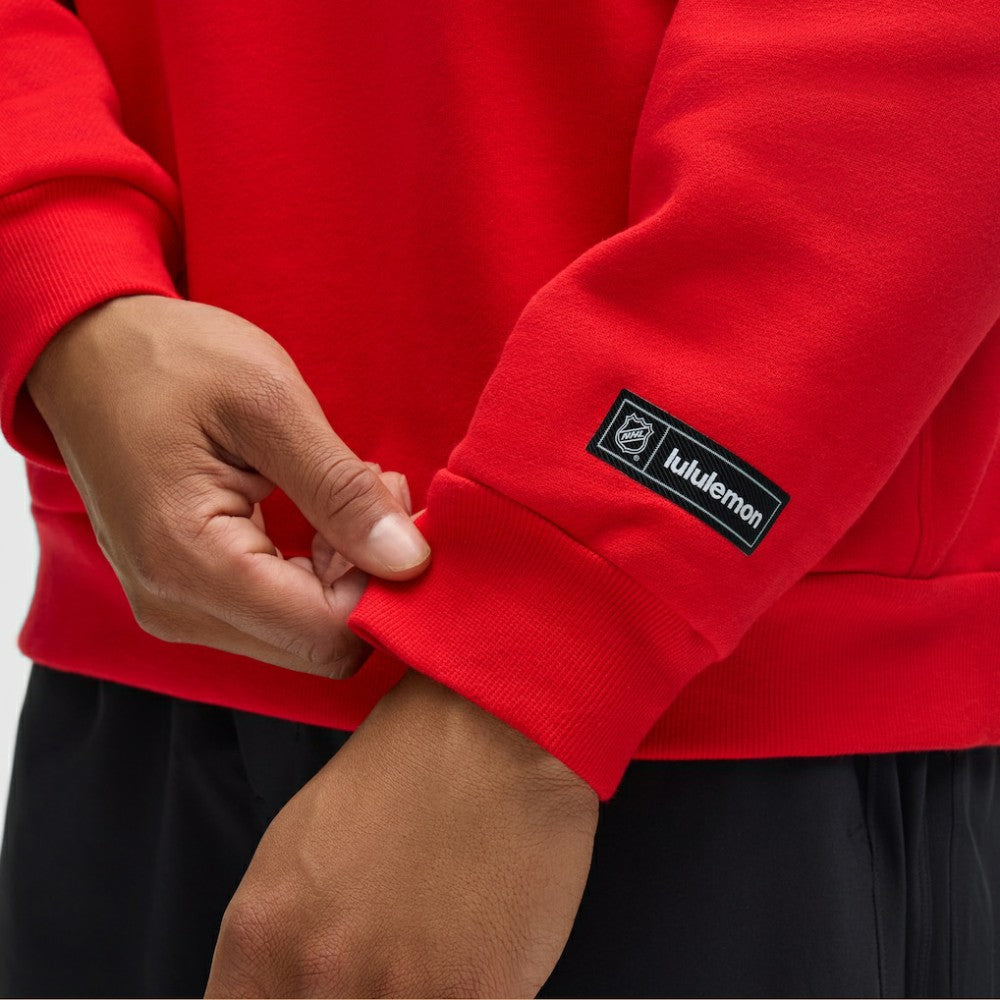 New Jersey Devils - lululemon Steady State Pullover Hoodie True Red