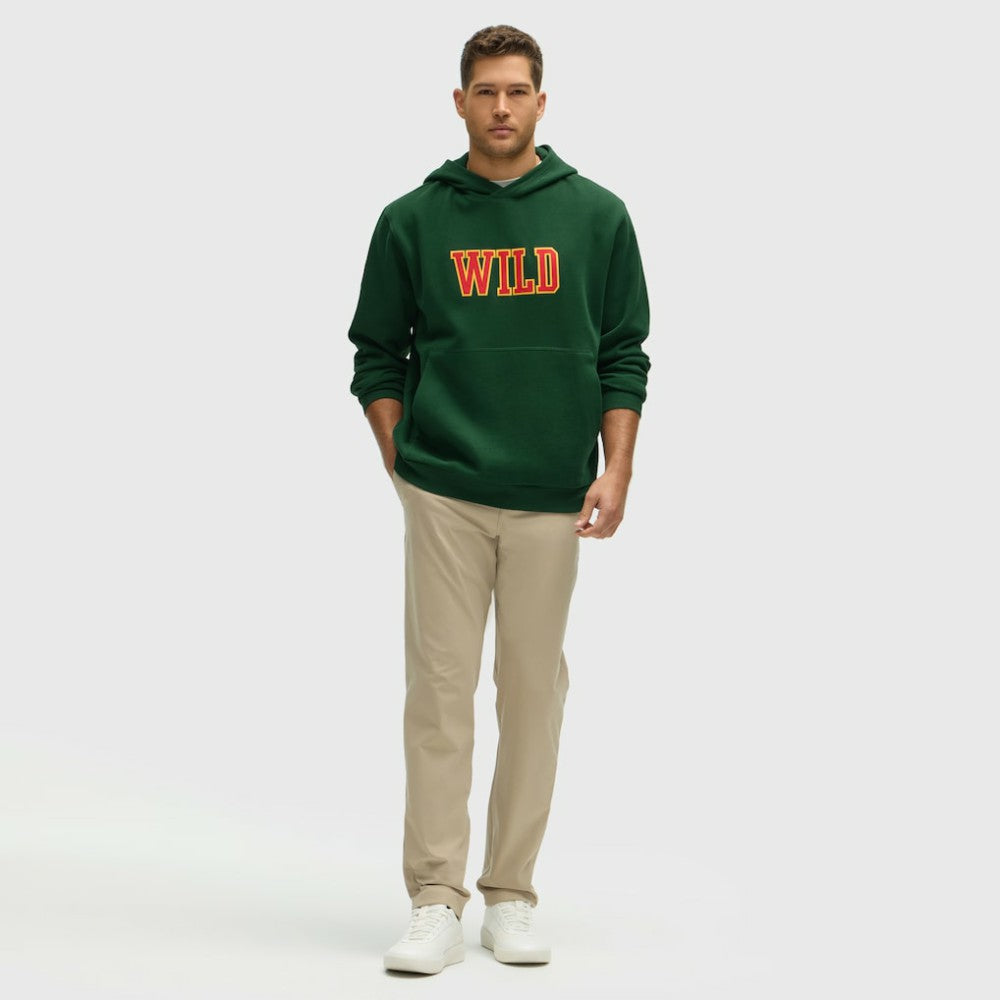 Minnesota Wild - lululemon Steady State Pullover Hoodie Green