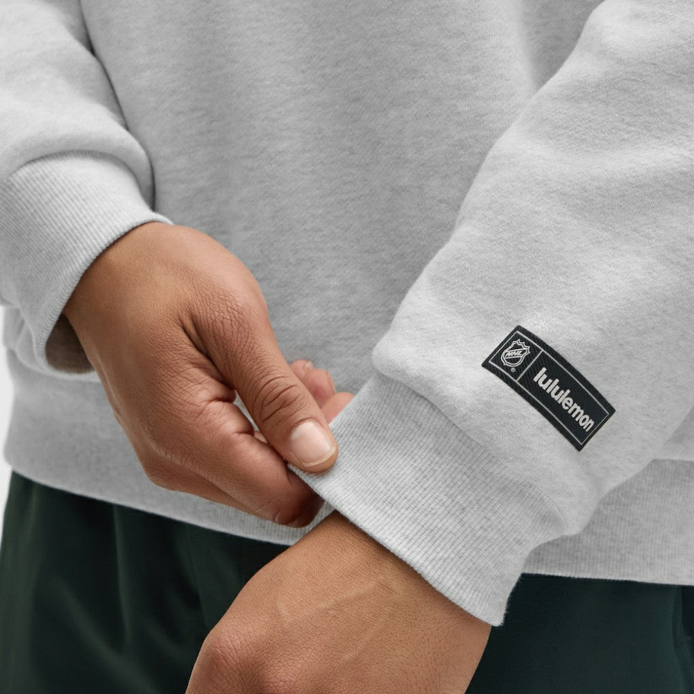 Minnesota Wild - lululemon Steady State Pullover Hoodie Heathered Core Ultra Light Grey