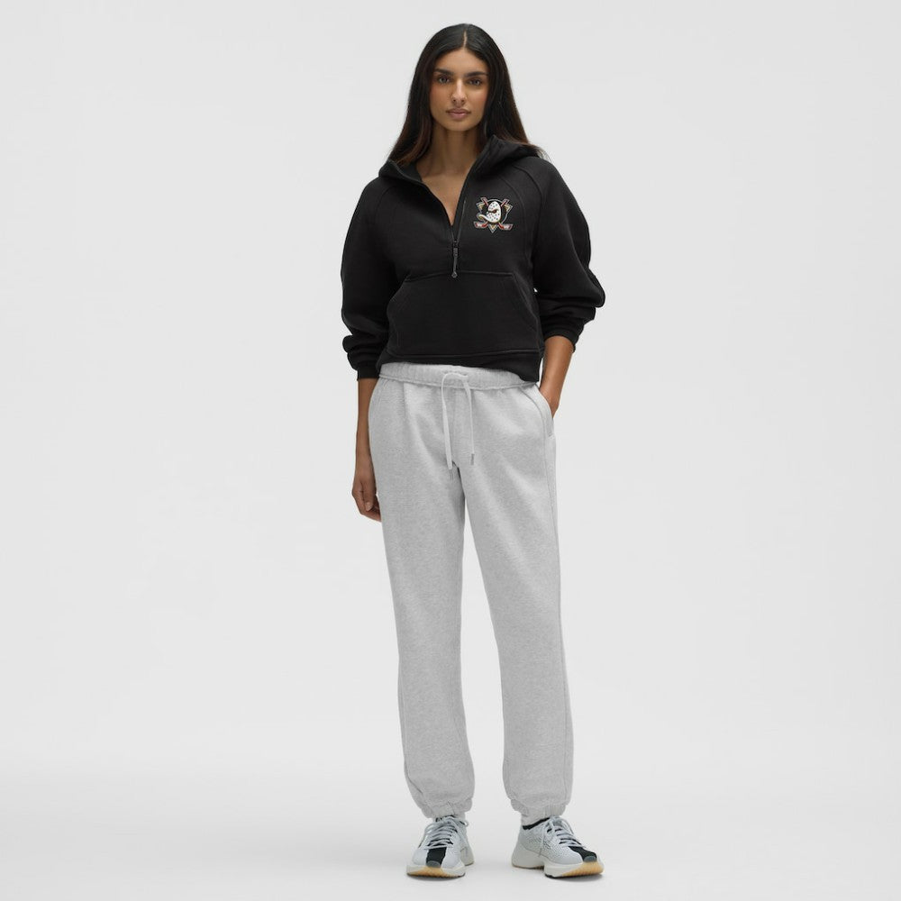 Anaheim Ducks - lululemon Women's Scuba Oversized Half-Zip Hoodie Black