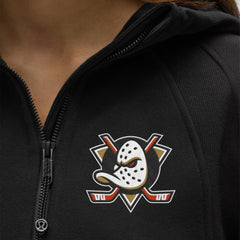 Anaheim Ducks - lululemon Women's Scuba Oversized Half-Zip Hoodie Black