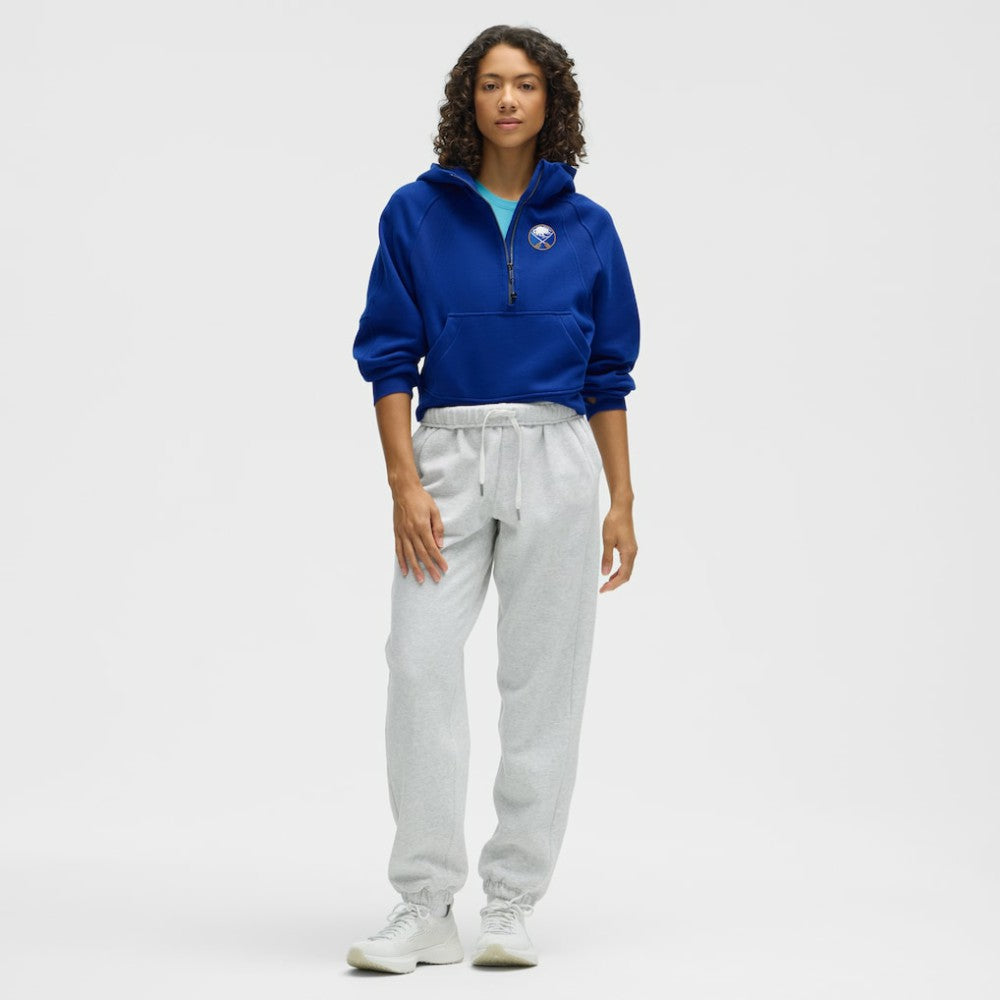 Buffalo Sabres - lululemon Women's Scuba Oversized Half-Zip Hoodie College Cobalt