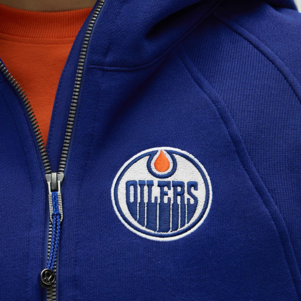 Edmonton Oilers - lululemon Women's Scuba Oversized Half-Zip Hoodie Larkspur