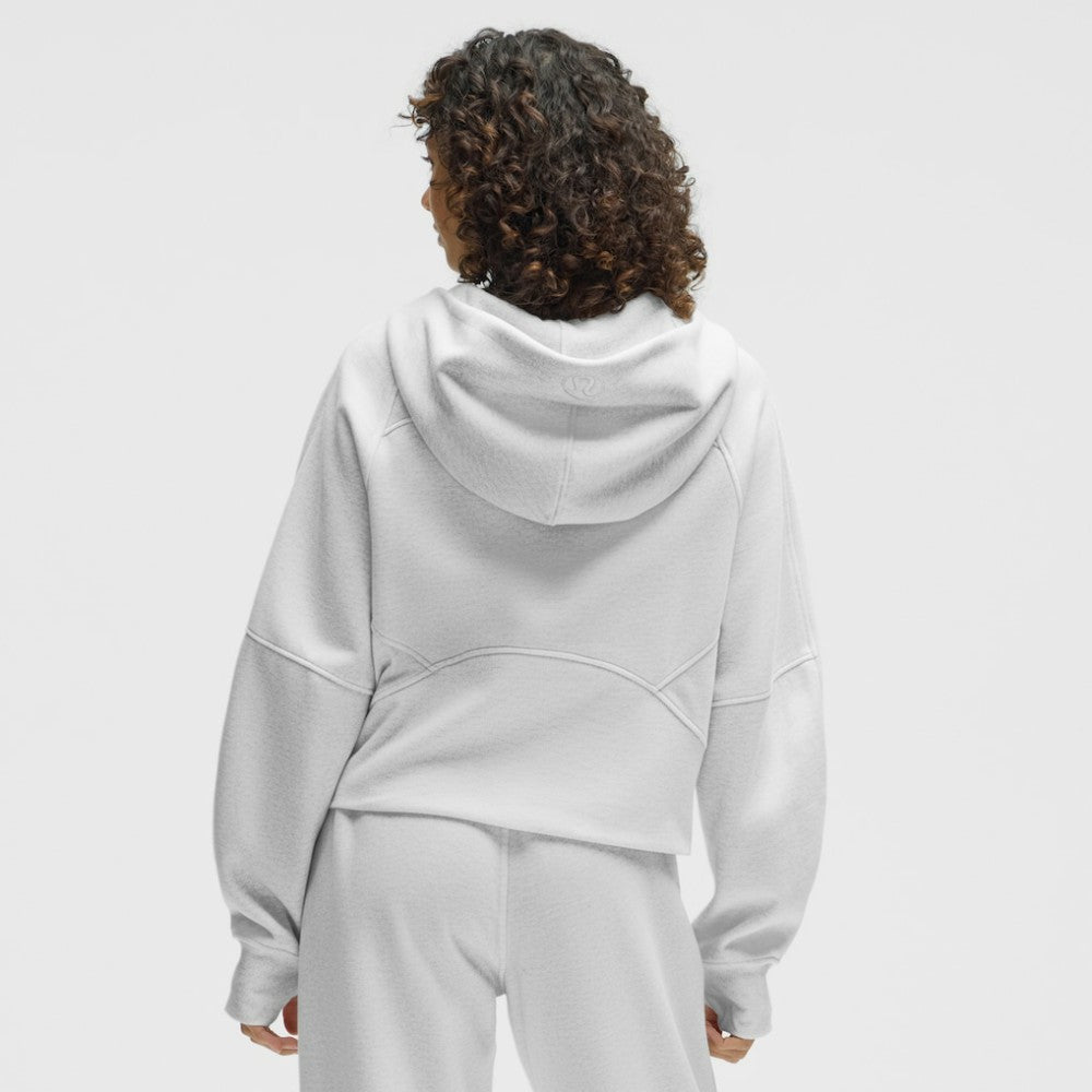 Los Angeles Kings - lululemon Women's Scuba Oversized Half-Zip Hoodie Heathered Core Ultra Light Grey