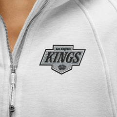 Los Angeles Kings - lululemon Women's Scuba Oversized Half-Zip Hoodie Heathered Core Ultra Light Grey
