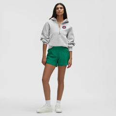 Montreal Canadiens - lululemon Women's Scuba Oversized Half-Zip Hoodie Heathered Core Ultra Light Grey