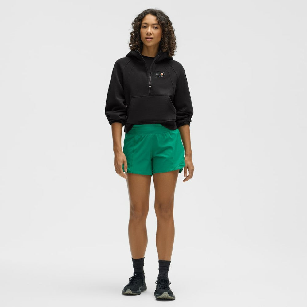 Philadelphia Flyers - lululemon Women's Scuba Oversized Half-Zip Hoodie Black