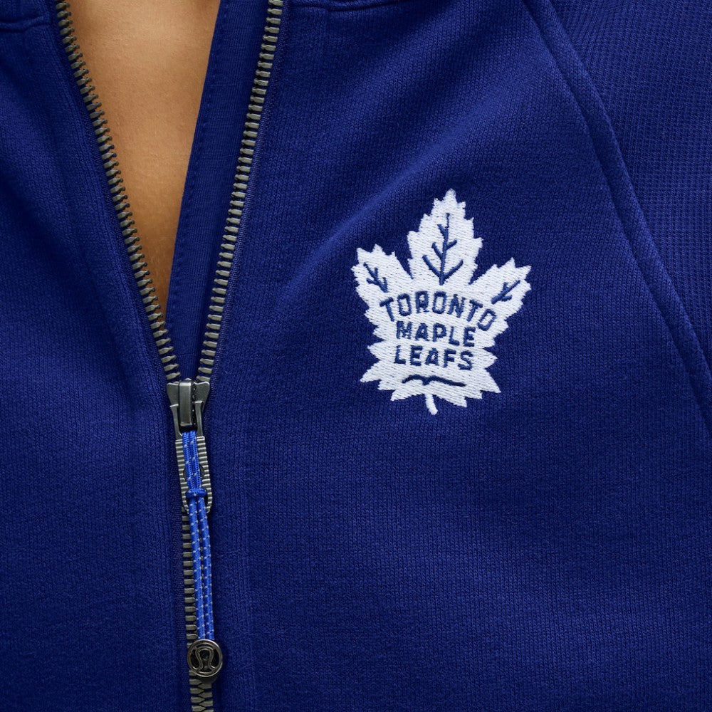 Toronto Maple Leafs - lululemon Women's Scuba Oversized Half-Zip Hoodie Larkspur