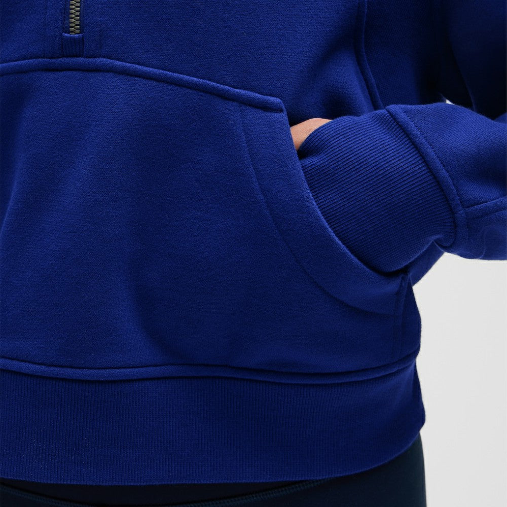Vancouver Canucks - lululemon Women's Scuba Oversized Half-Zip Hoodie Larkspur