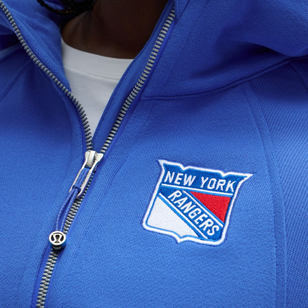 New York Rangers lululemon Women's Scuba Oversized Half-Zip Hoodie Blue