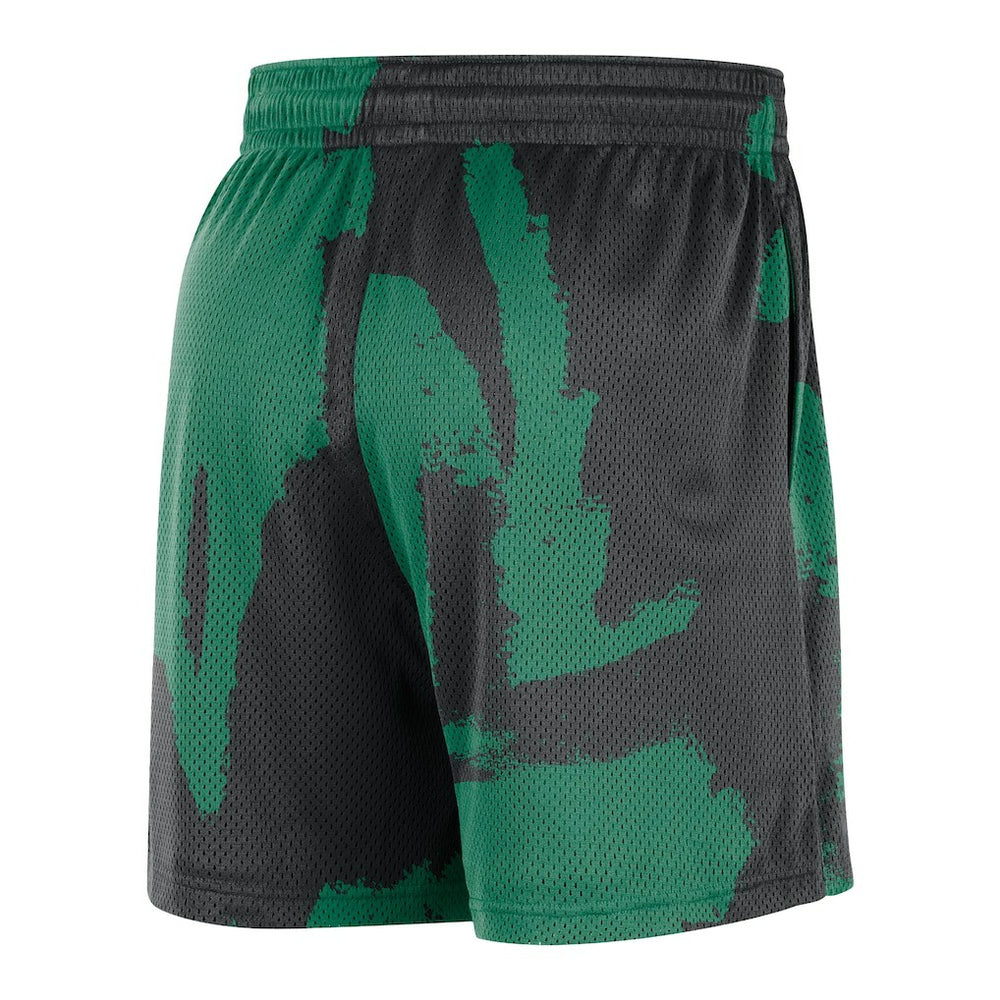 Nike - Boston Celtics Courtside Club Dri-FIT Practice Shorts - Black/Kelly Green