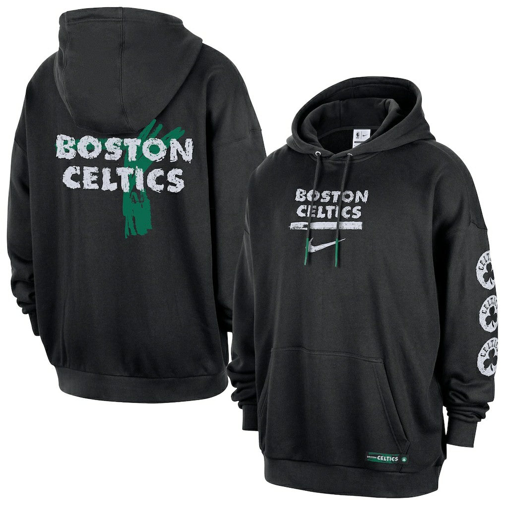 Nike - Boston Celtics Courtside Club Premium Hoodie - Black