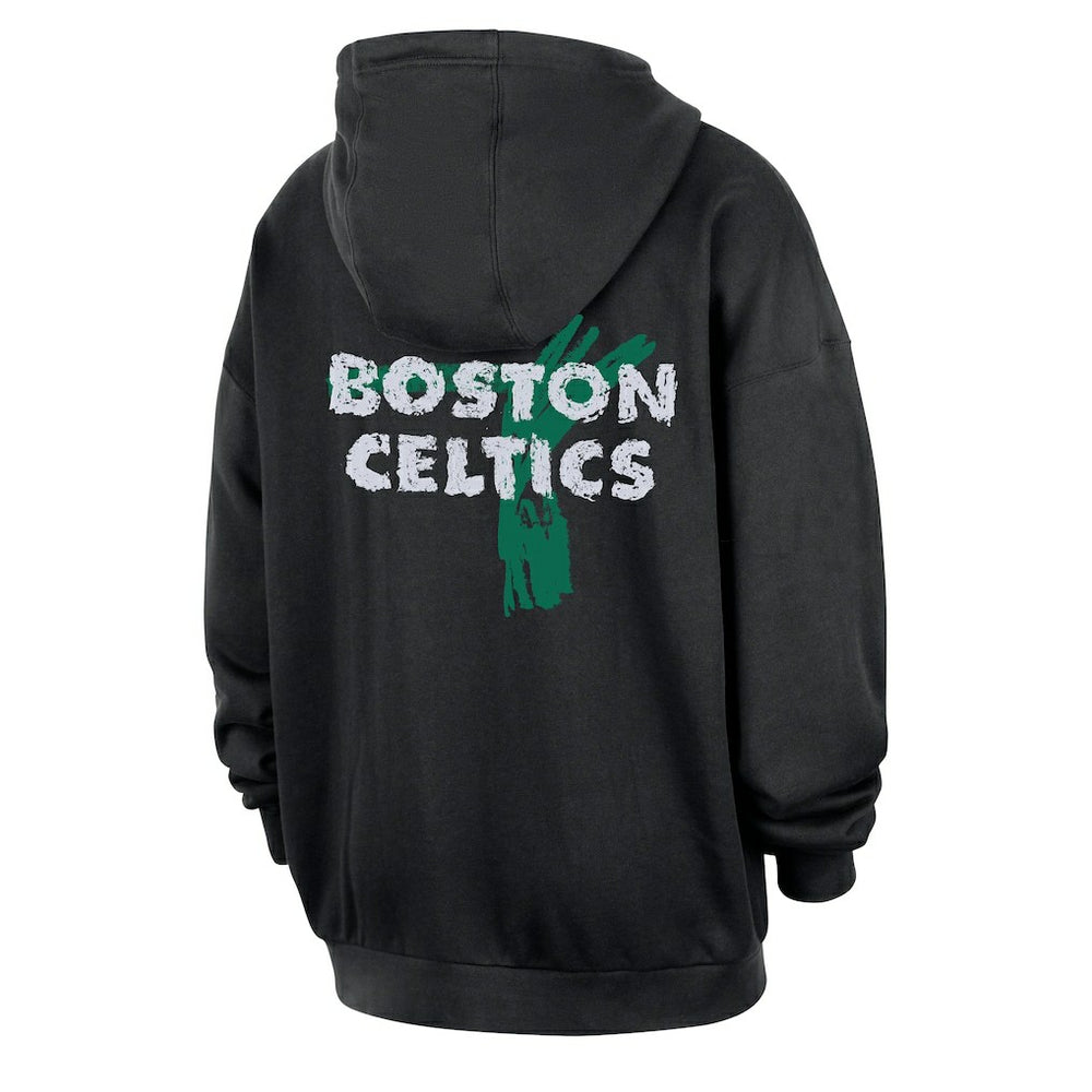 Nike - Boston Celtics Courtside Club Premium Hoodie - Black