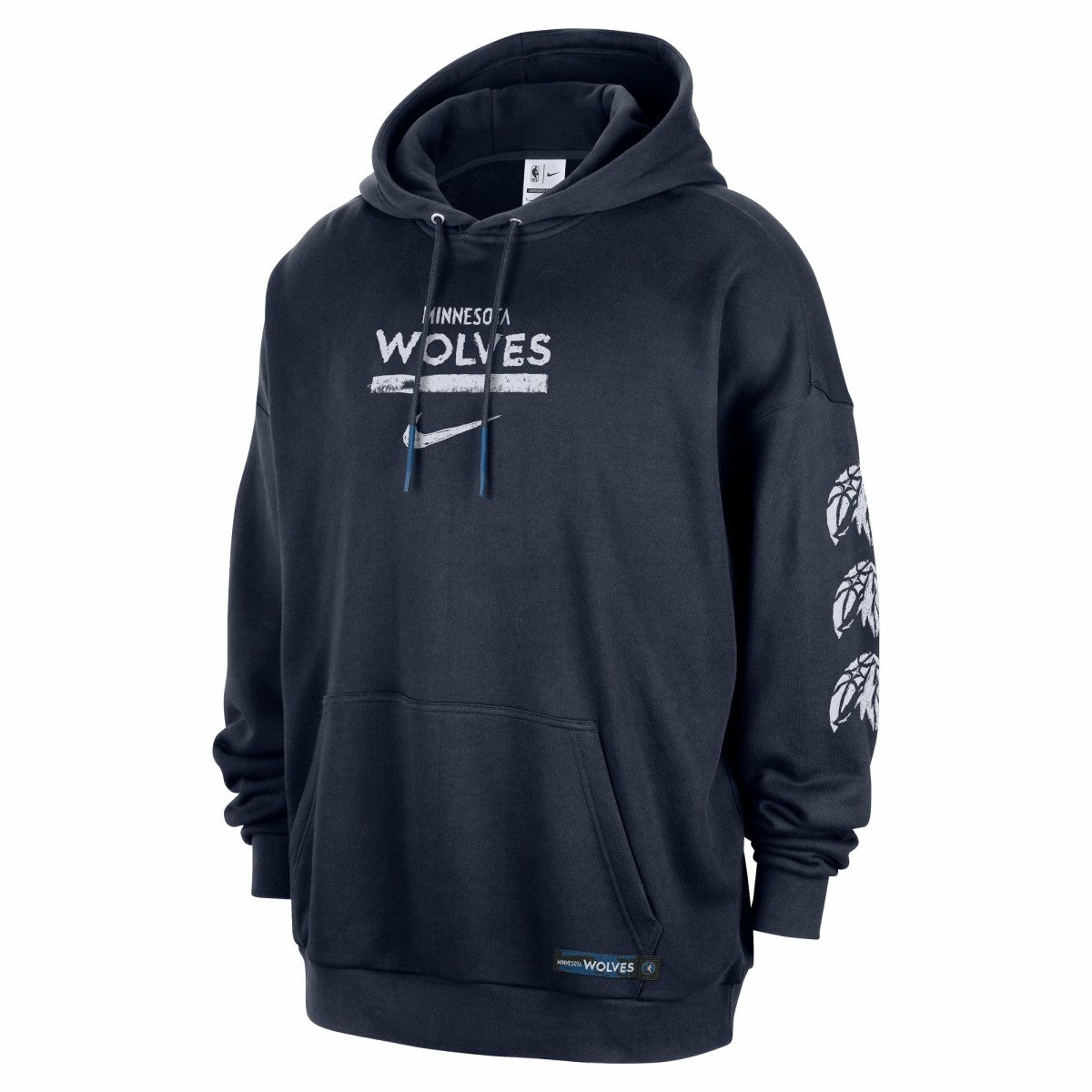 Nike - Minnesota Timberwolves Courtside Club Premium Hoodie - Navy