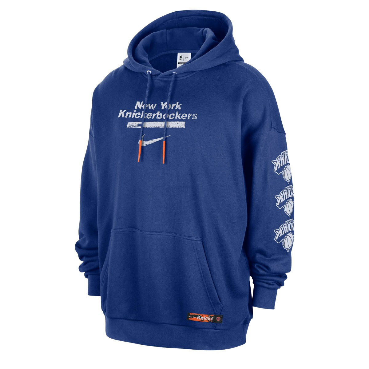 Nike - New York Knicks Courtside Club Premium Hoodie - Blue