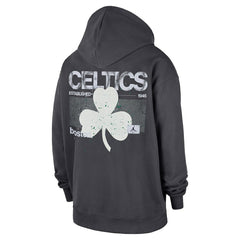 NBA - Boston Celtics Jordan Brand Statement Jumpman Flight Premiere Hoodie - Anthracite