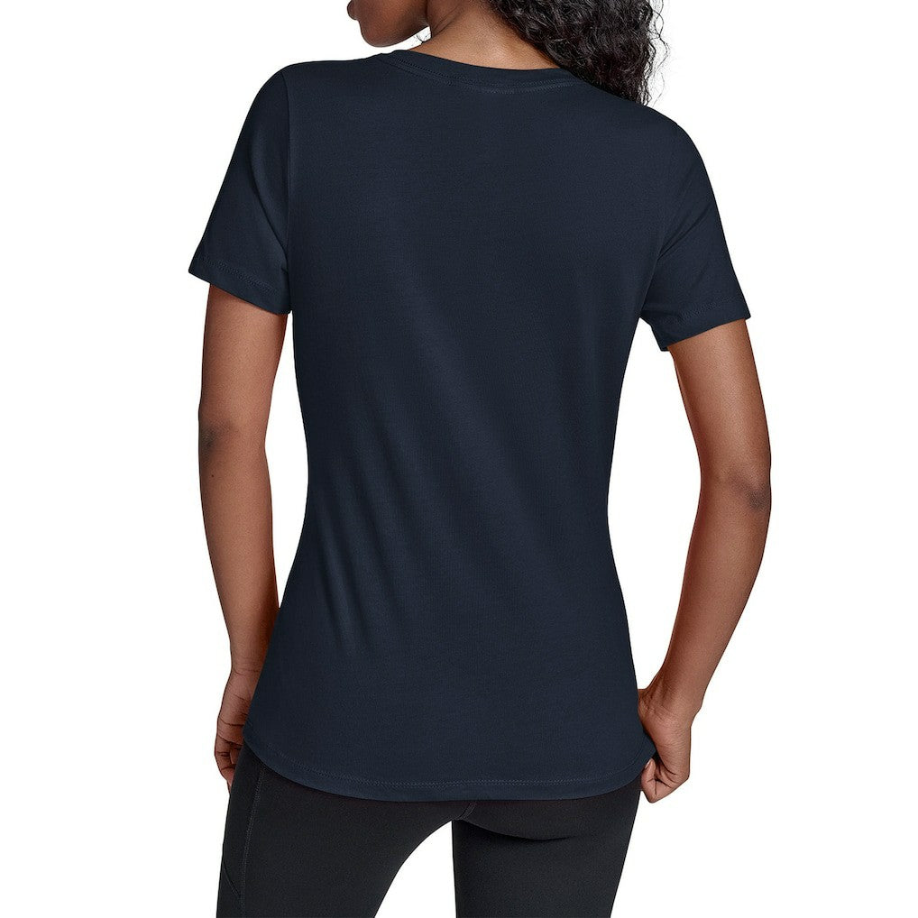 Chicago Bears Starter Women's Groovy Script V-Neck T-Shirt Navy - NFL