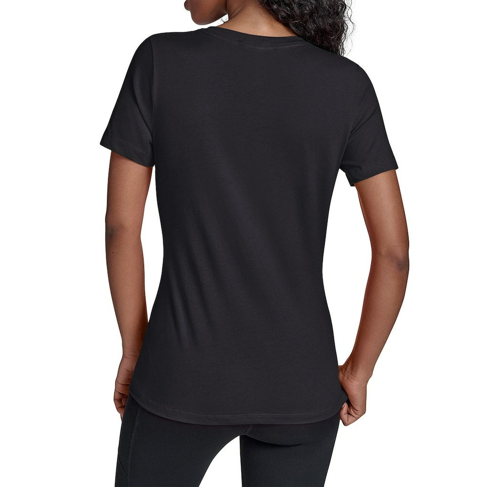 New Orleans Saints Starter Women's Groovy Script V-Neck T-Shirt Black - NFL