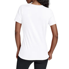 Miami Dolphins Starter Women's Groovy Script V-Neck T-Shirt White - NFL