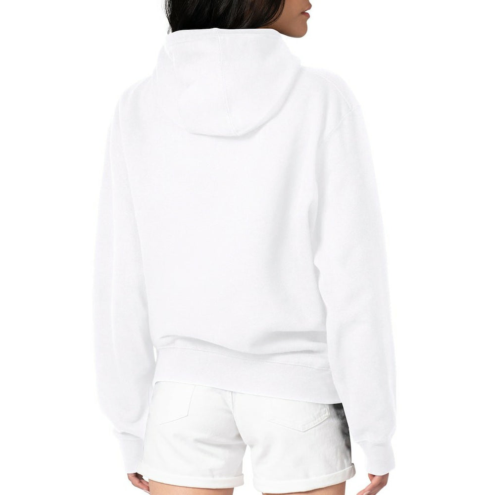 Miami Dolphins Starter Women's Throwback Groovy Script Pullover Hoodie White - NFL