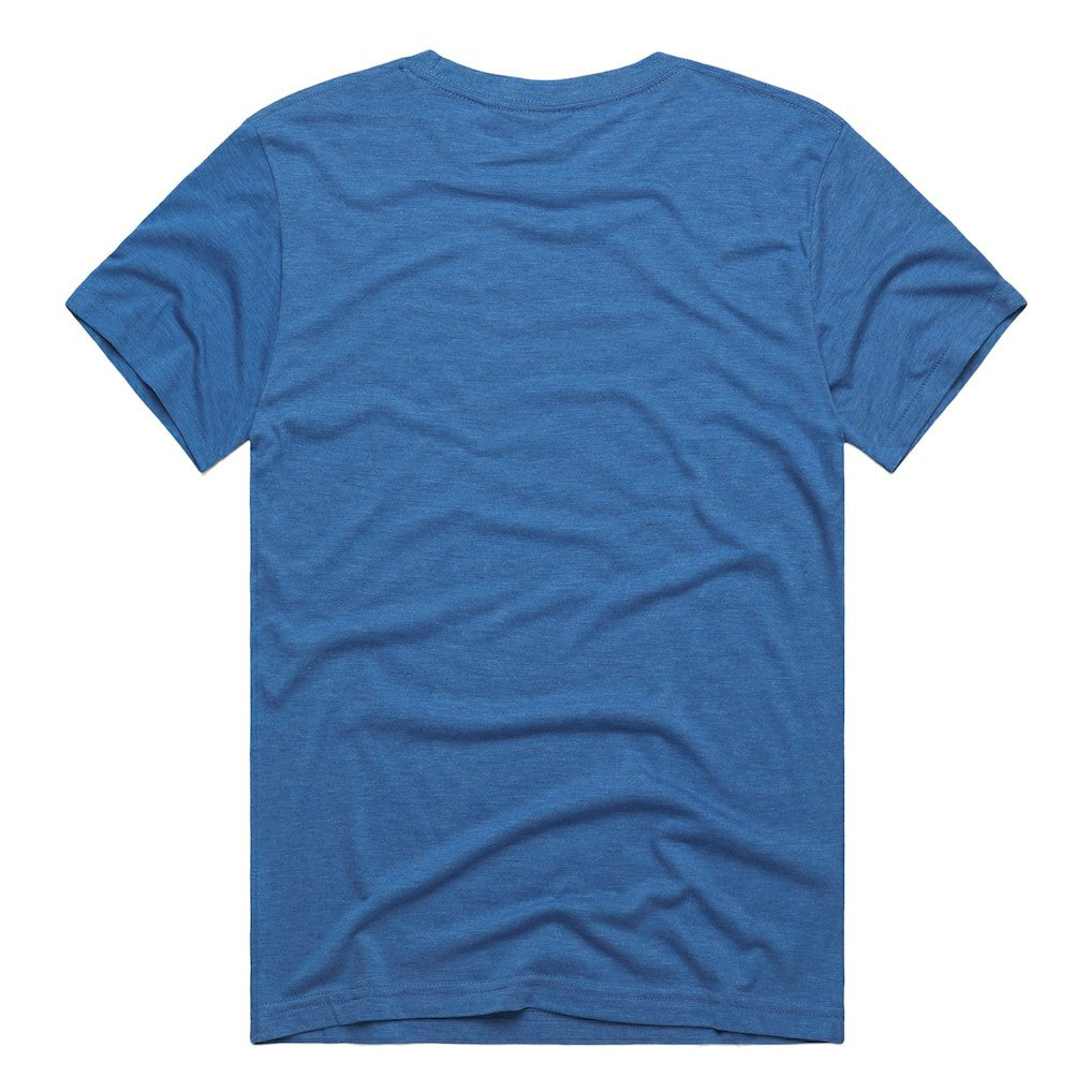 New York Giants Homage Unisex NFL ASL Collection by Love Sign Tri-Blend T-Shirt Royal - NFL