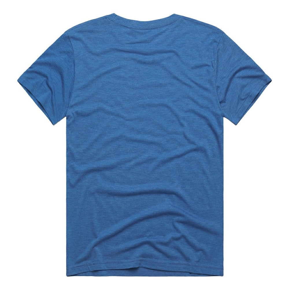 New York Giants Homage Unisex NFL ASL Collection by Love Sign Tri-Blend T-Shirt Royal - NFL