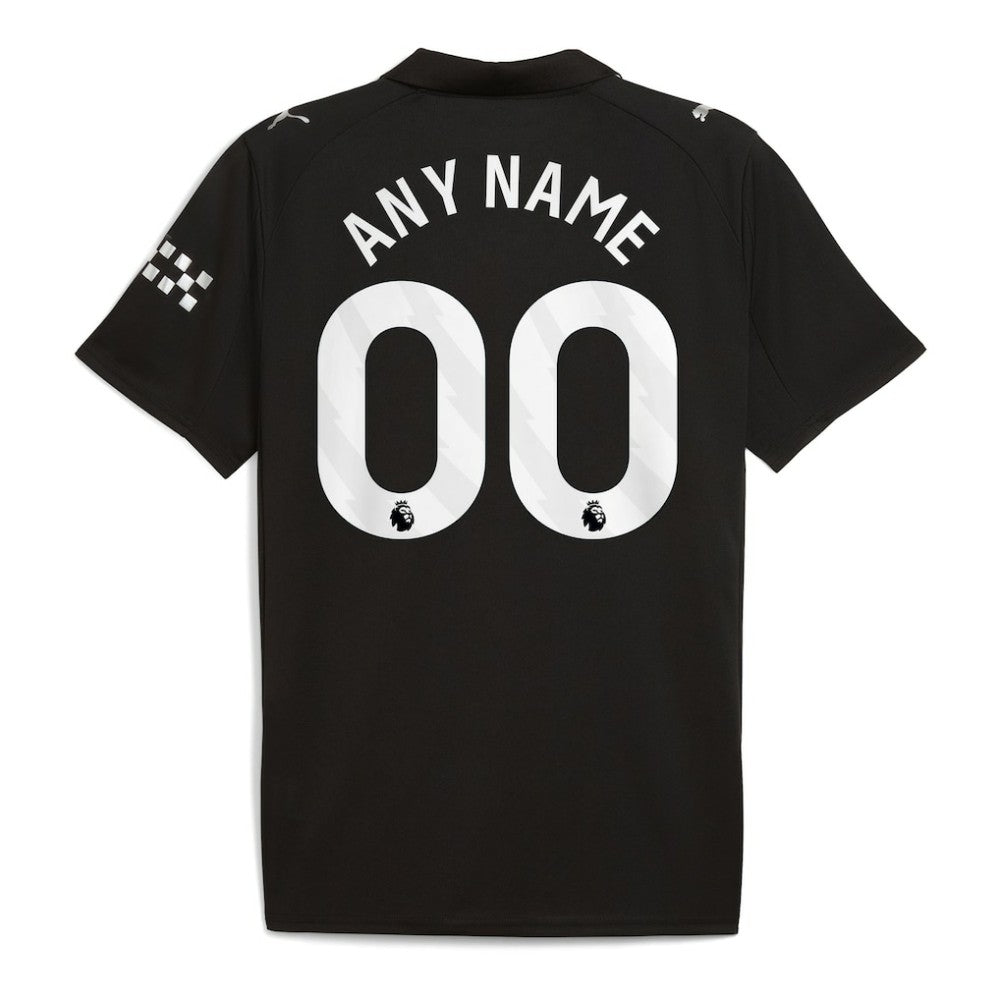Puma Manchester City 2025/26 Away Replica Custom Jerseys - Black