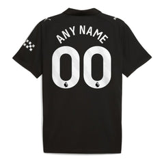 Puma Manchester City 2025/26 Away Replica Custom Jerseys - Black