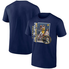NBA - Tyrese Haliburton Indiana Pacers '90s Player Graphic T-Shirt - Navy