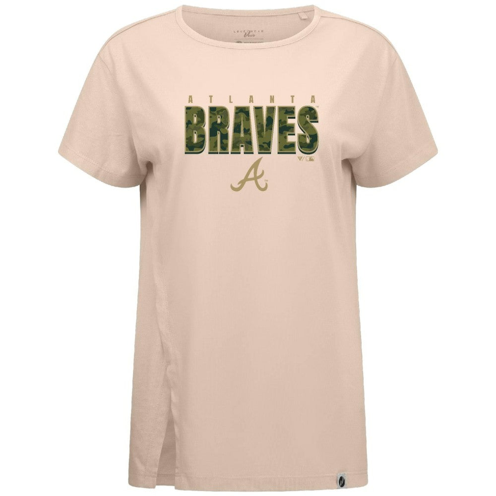 Atlanta Braves Levelwear Women's Influx Protect W T-Shirt Online