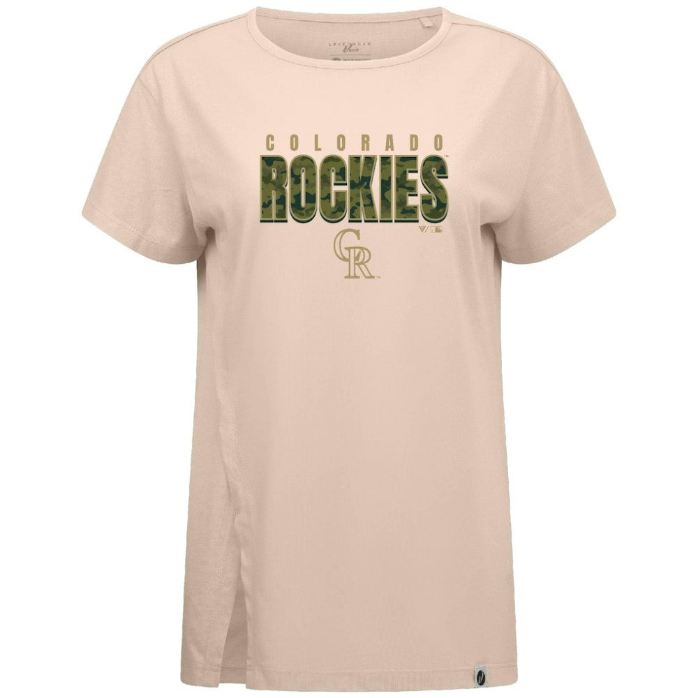 Colorado Rockies Levelwear Women's Influx Protect W T-Shirt Online