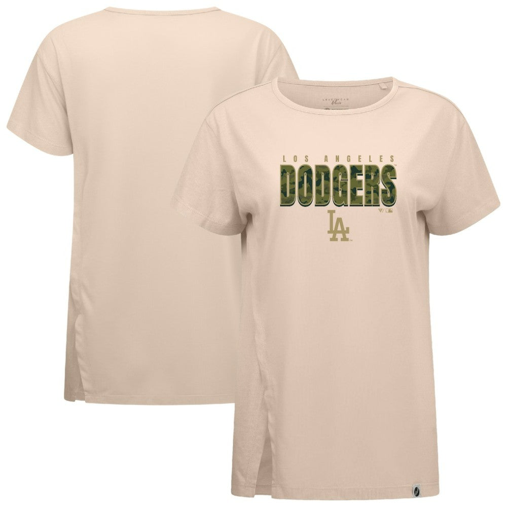 Los Angeles Dodgers Levelwear Women's Influx Protect W T-Shirt Clearance