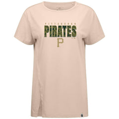 Pittsburgh Pirates Levelwear Women's Influx Protect W T-Shirt Sale