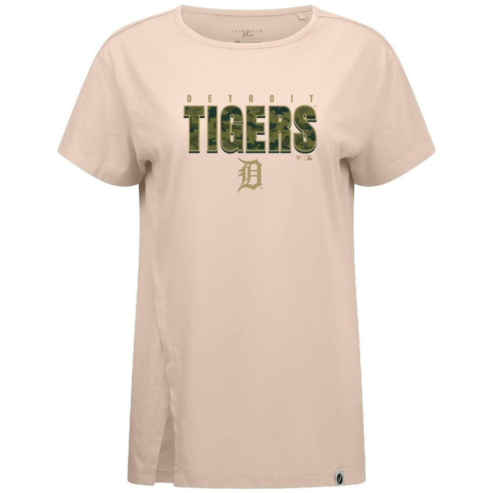 Detroit Tigers Levelwear Women's Influx Protect W T-Shirt for sale
