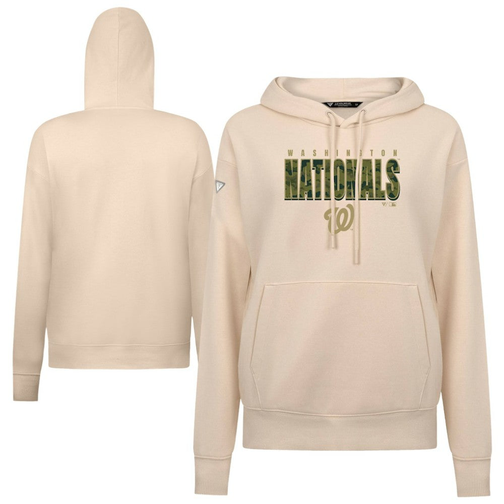 Washington Nationals Levelwear Women's Adorn Protect W Pullover Hoodie discount