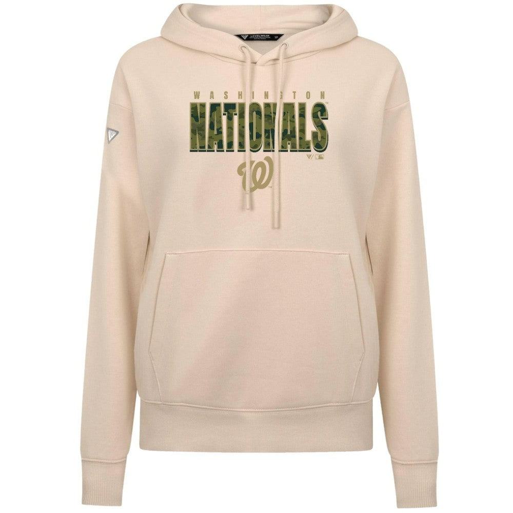 Washington Nationals Levelwear Women's Adorn Protect W Pullover Hoodie discount