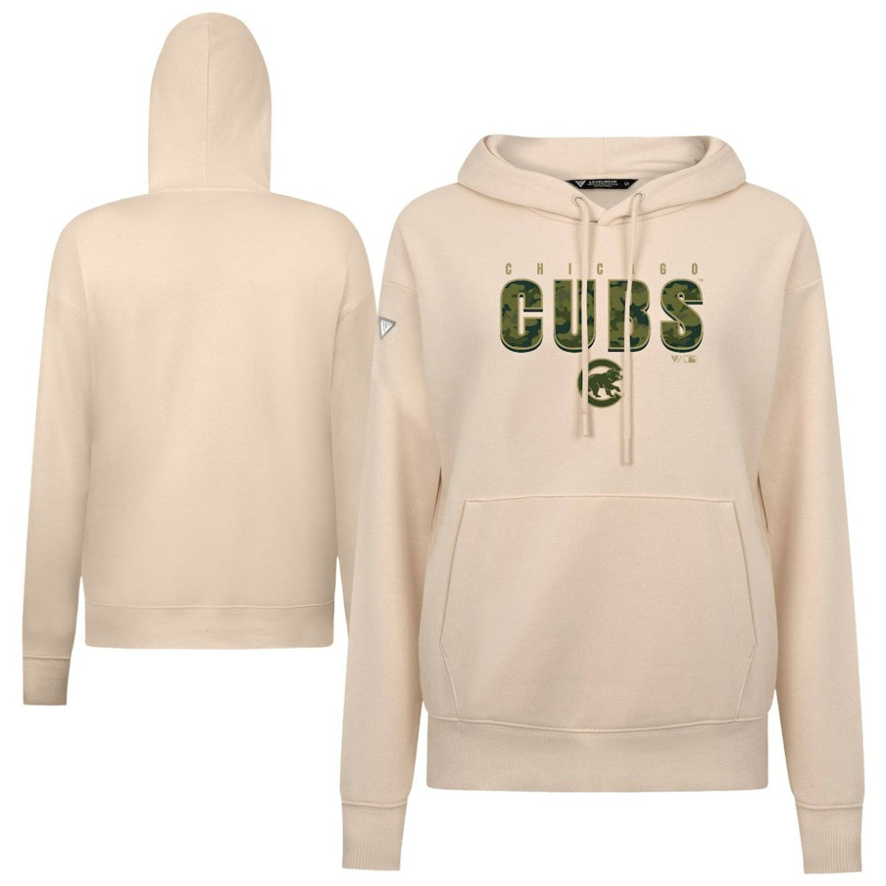 Chicago Cubs Levelwear Women's Adorn Protect W Pullover Hoodie Clearance