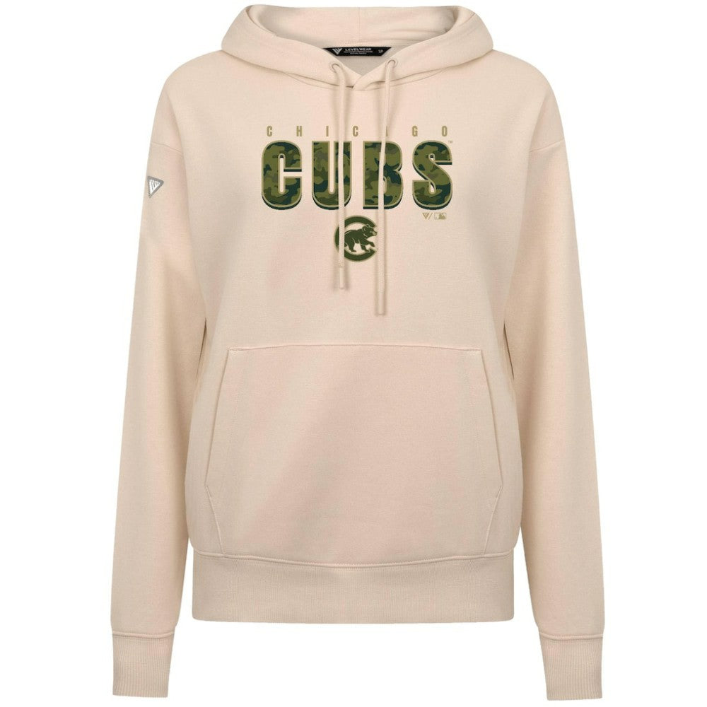 Chicago Cubs Levelwear Women's Adorn Protect W Pullover Hoodie Clearance