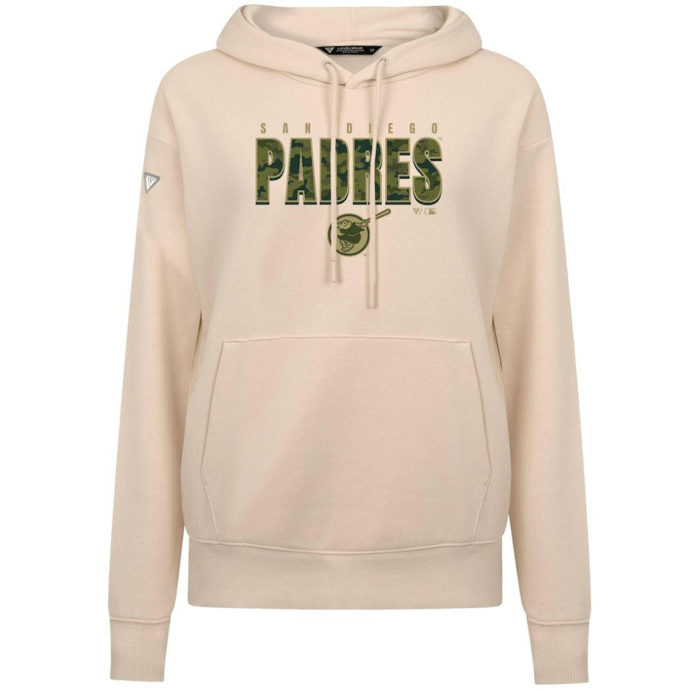 San Diego Padres Levelwear Women's Adorn Protect W Pullover Hoodie for sale
