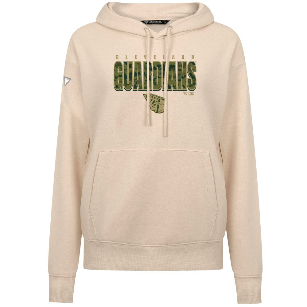Cleveland Guardians Levelwear Women's Adorn Protect W Pullover Hoodie Sale