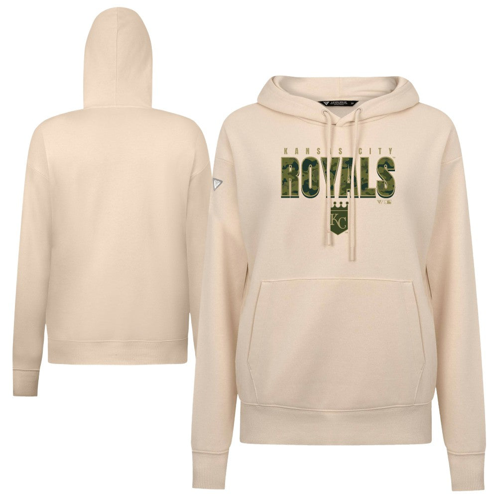 Kansas City Royals Levelwear Women's Adorn Protect W Pullover Hoodie for sale