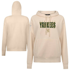 New York Yankees Levelwear Women's Adorn Protect W Pullover Hoodie Lifestyle