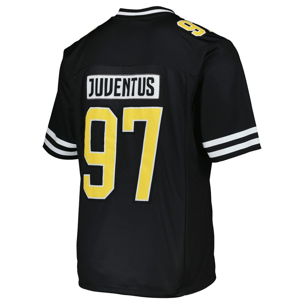 Fanatics Juventus Collegiate American Football Foundation Fashion Jerseys - Black