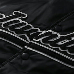 Fanatics Juventus Collegiate Sateen Full-Snap Jacket - Black
