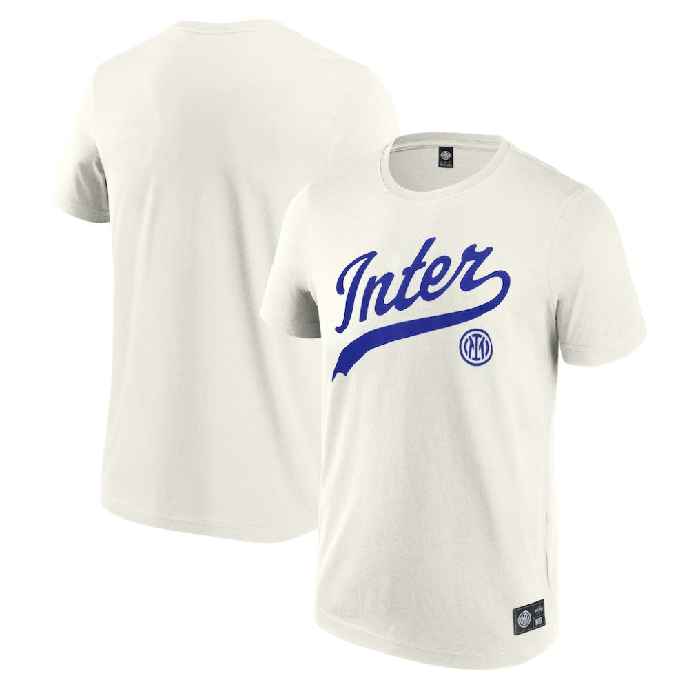 Fanatics Inter Milan Collegiate T-Shirts - Cream