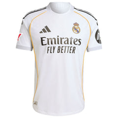 Adidas Federico Valverde Real Madrid 2025/26 Home Jerseys - White
