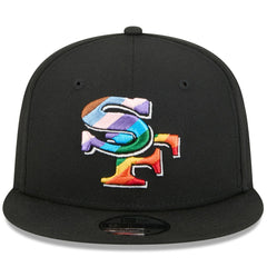 San Francisco 49ers New Era Pride 9FIFTY Snapback Hat Black - NFL