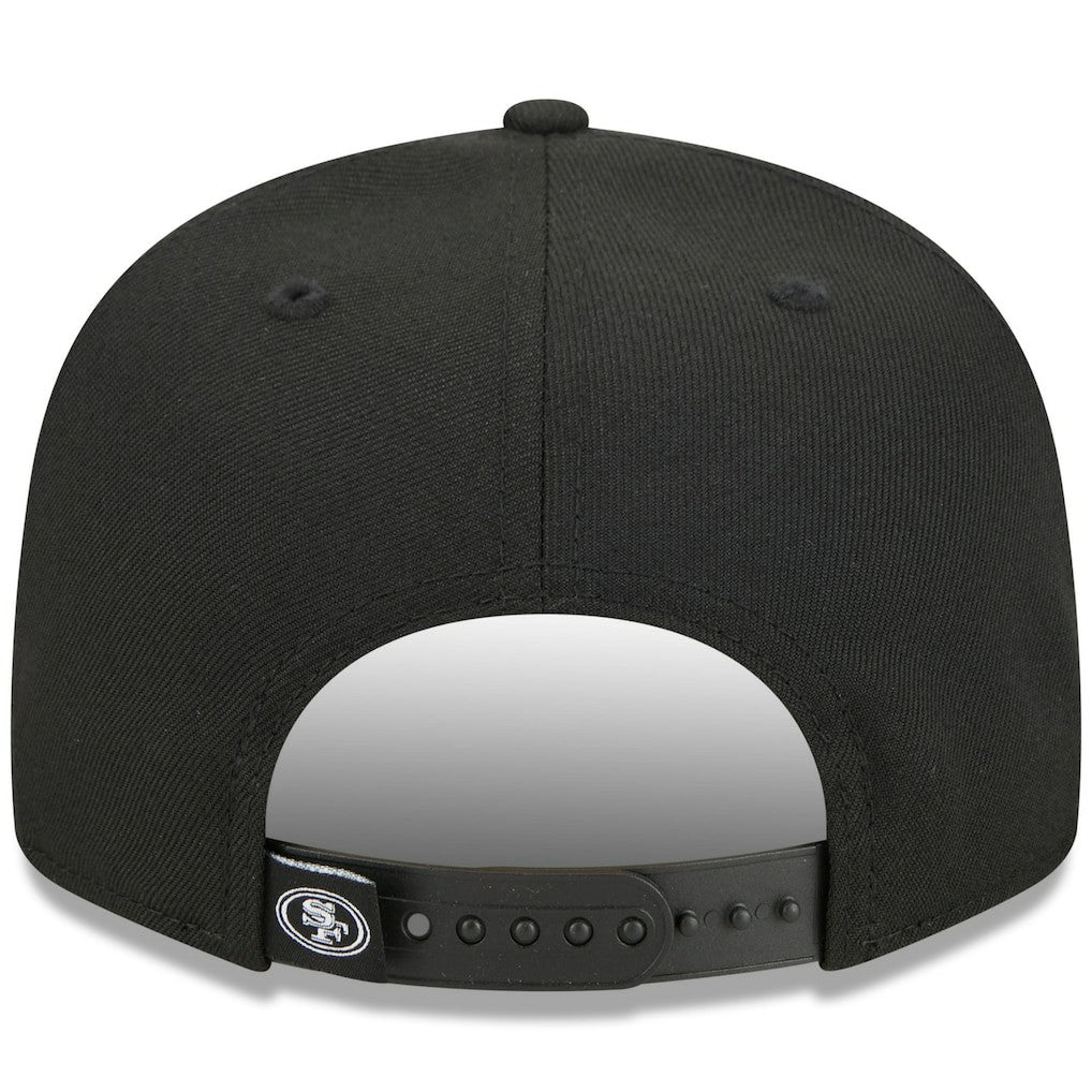 San Francisco 49ers New Era Pride 9FIFTY Snapback Hat Black - NFL