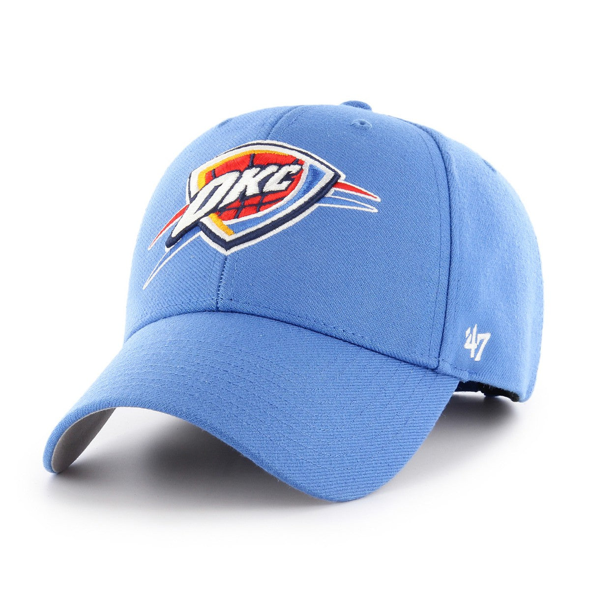 47 brand - Oklahoma City Thunder '47 Core Logo MVP Adjustable Hat - Blue
